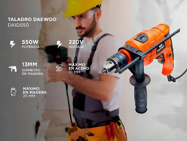 Taladro Percutor 13mm 4