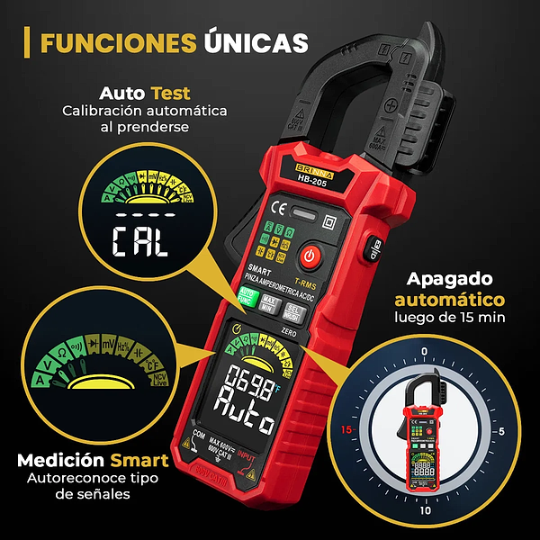 Pinza Amperimétrica 4